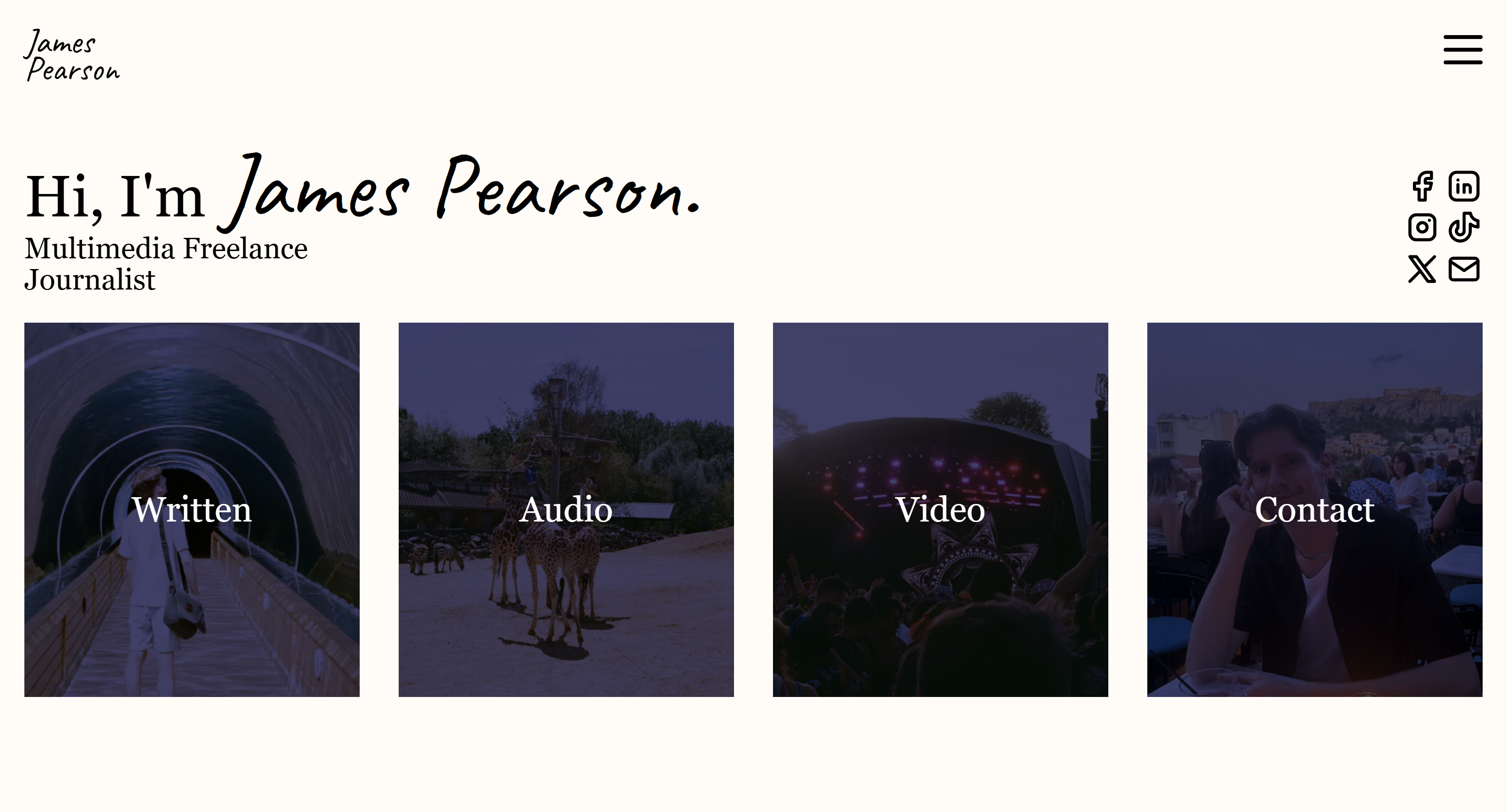 James Pearson Journalism